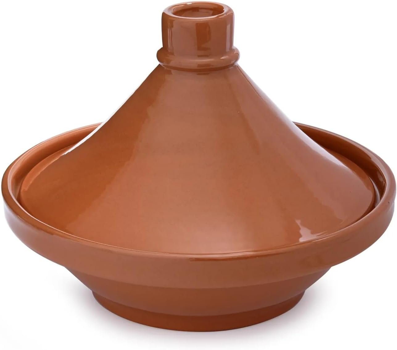 Sur La Table Glazed Terra Cotta Tagine, Brown