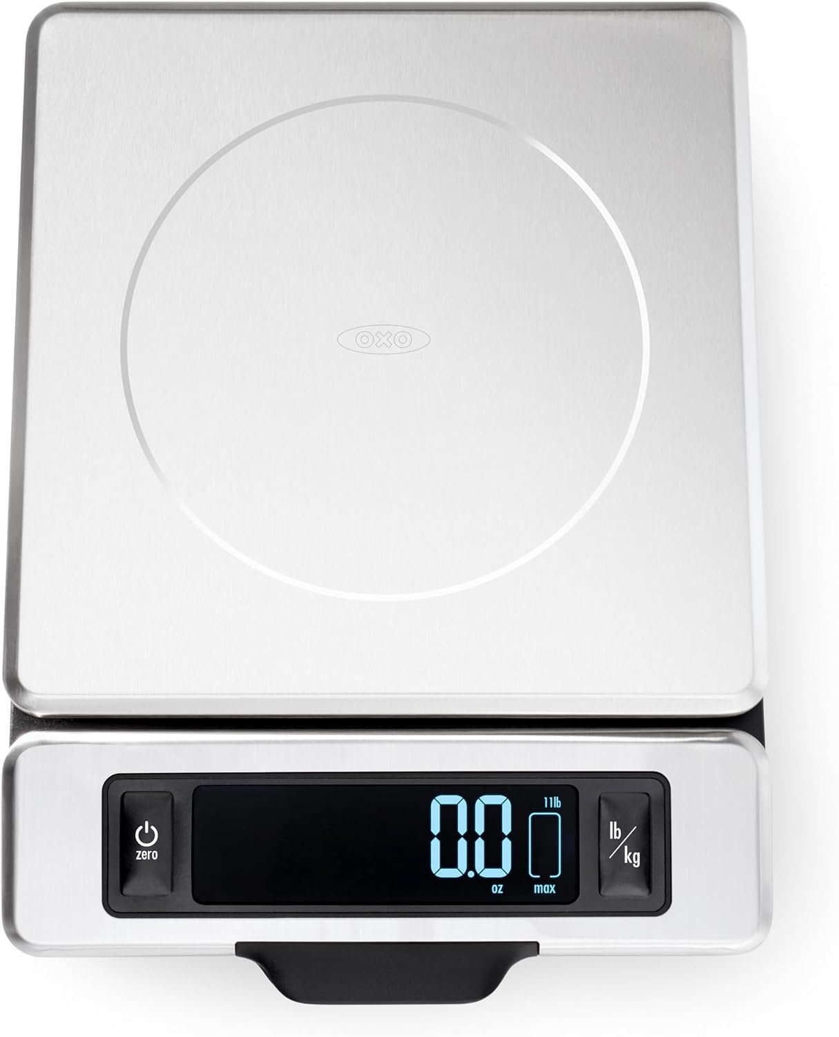 OXO Good Grips Stainless Steel Food Scale with Pull-Out Display, 11-Pound NEWER VERSION AVAILABLE