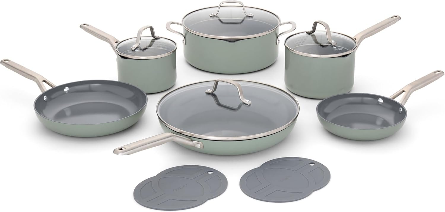 Calphalon® Ceramic Nonstick 12-pc. Cookware Set