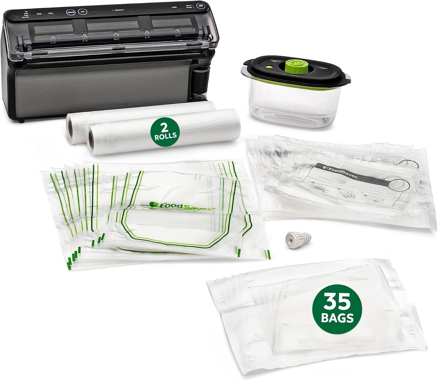 FoodSaver Elite All-in-One Liquid+™ Vacuum Sealer with Bags