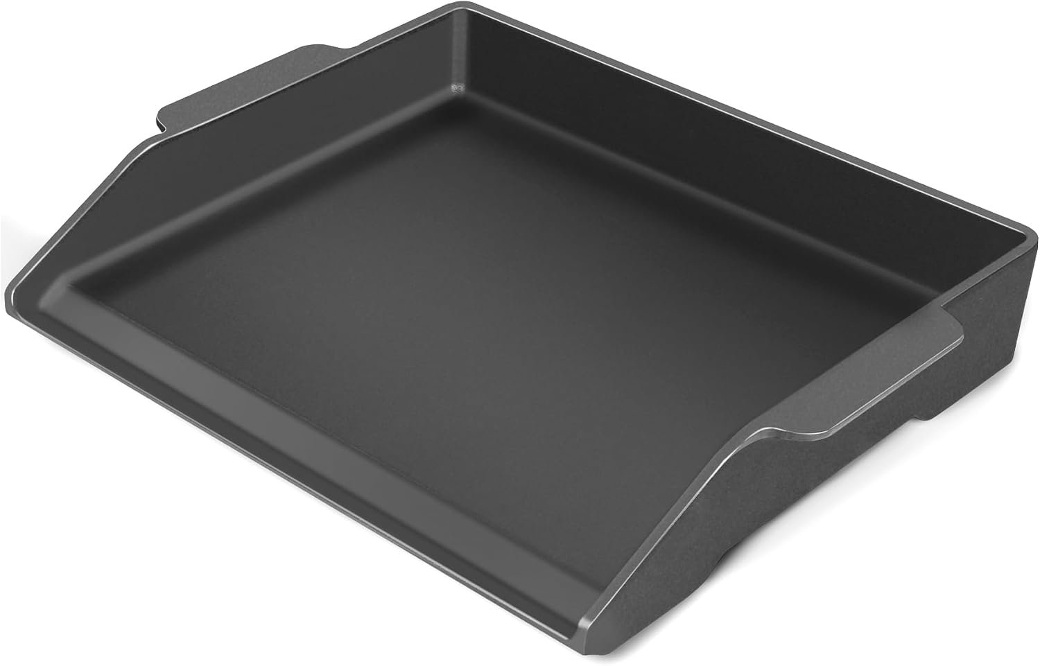 Cast Iron Griddle Gas Grill Pan Insert for Weber Charbroil Nexgrill Replacement Parts Universal Stove Top Flat Charcoal Cooking Plate Outdoor Camp Tailgating Teppanyaki Accessory 17″ x 13″