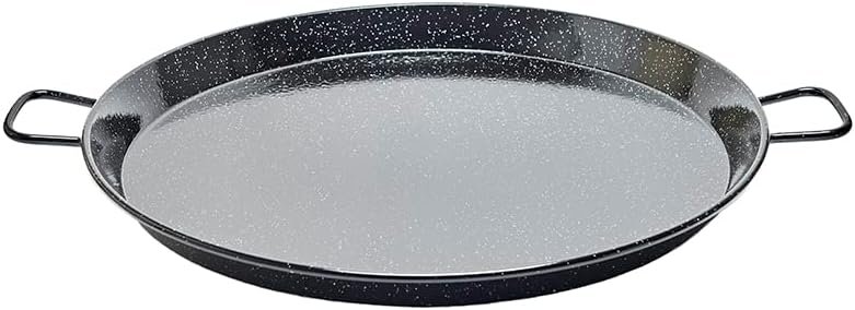 Garcima 32-Inch Enameled Steel Paella Pan, 80cm