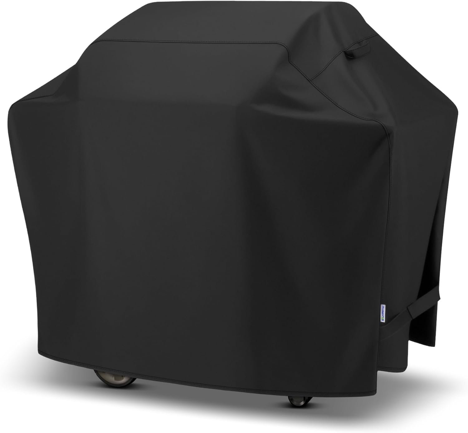 Grill Cover 55 Inch, Outdoor Heavy Duty Waterproof Barbecue Gas Cover, UV & Fade Resistant, All Weather Protection Compatible for Weber Charbroil Nexgrill Kenmore Grills and More, Black