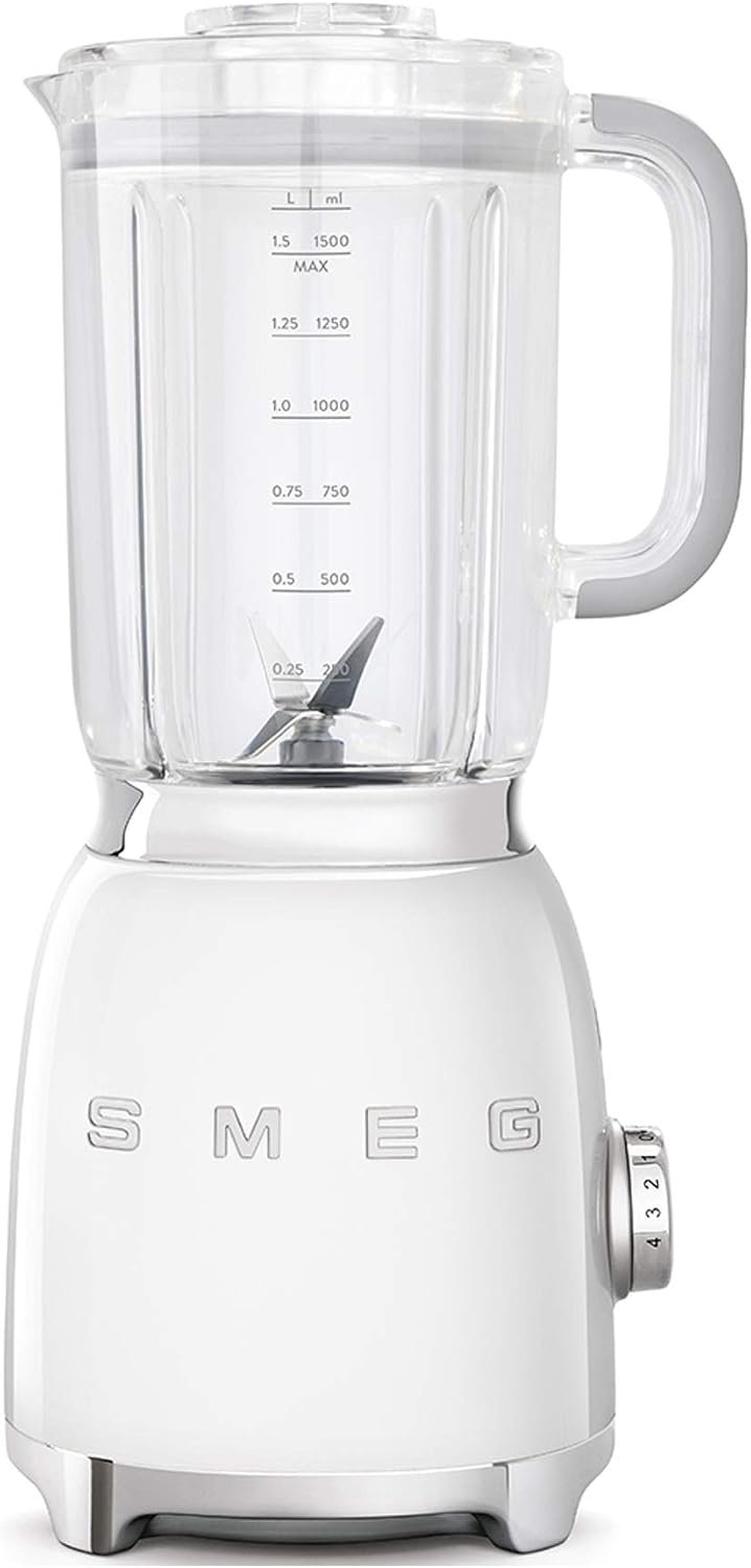 Smeg – Blender – blender jug and stainless steel dual blades (White)