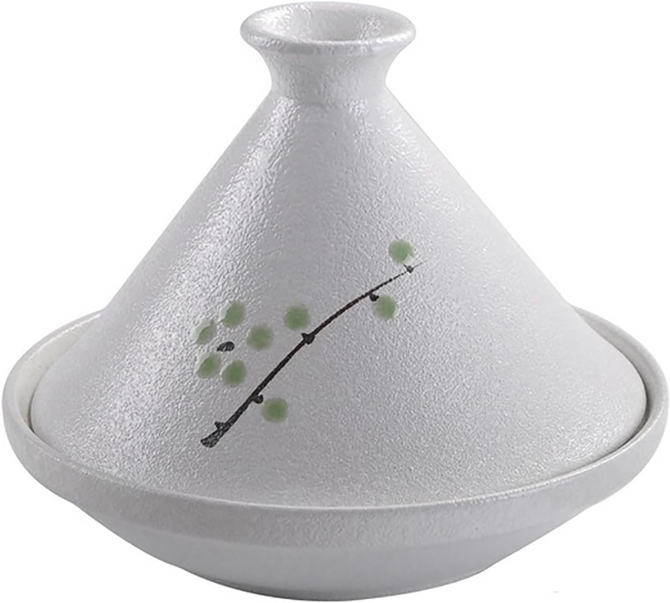 Japanese Cuisine Tangine Ceramic Tagine Pot Hotels Restaurants Hand-Painted Tajine with Lid Stew for Dishwasher Oven