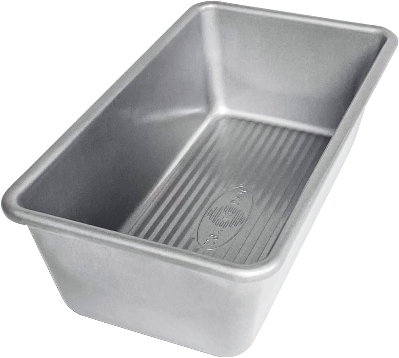 USA Pan Bakeware Seamless Nonstick Standard Bread Loaf Pan, 8 x 4.5 x 2.75