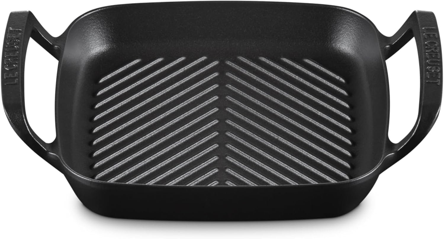Le Creuset Enameled Cast Iron Square Grill Pan, 10.25″ | Alpine Outdoor Collection