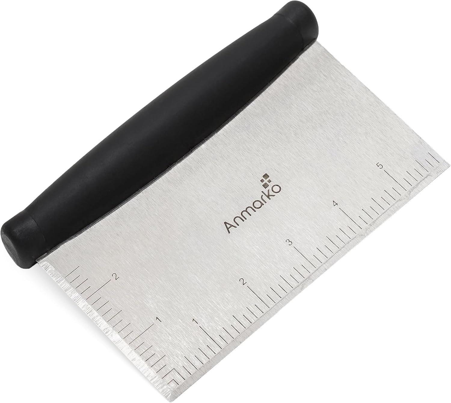 Stainless Steel Metal Griddle Scraper Chopper – Great as Dough Cutter for Bread and Pizza Dough – Multipurpose Kitchen Utensil for Flat Top Griddle – Commercial Quality