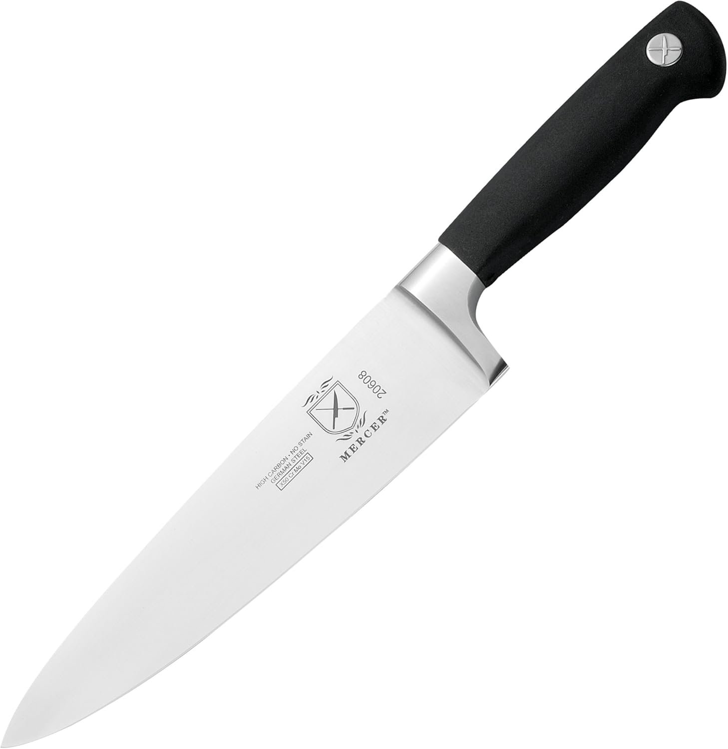 Mercer Culinary M20608 Genesis 8-Inch Chef’s Knife,Black