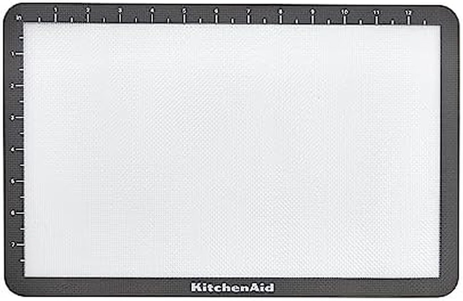 KitchenAid Silicone Medium Baking Mat, 9×14-Inch, Gray