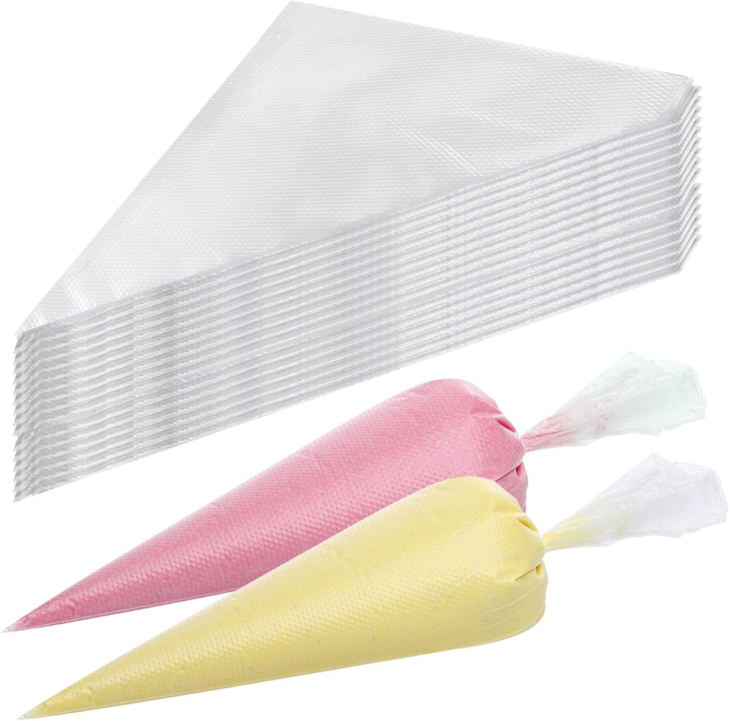 400 Pcs Piping Bags Disposable 12 In Pastry Bags Tipless Icing Piping Bag | Cake Decorating Bags for Frosting Cream