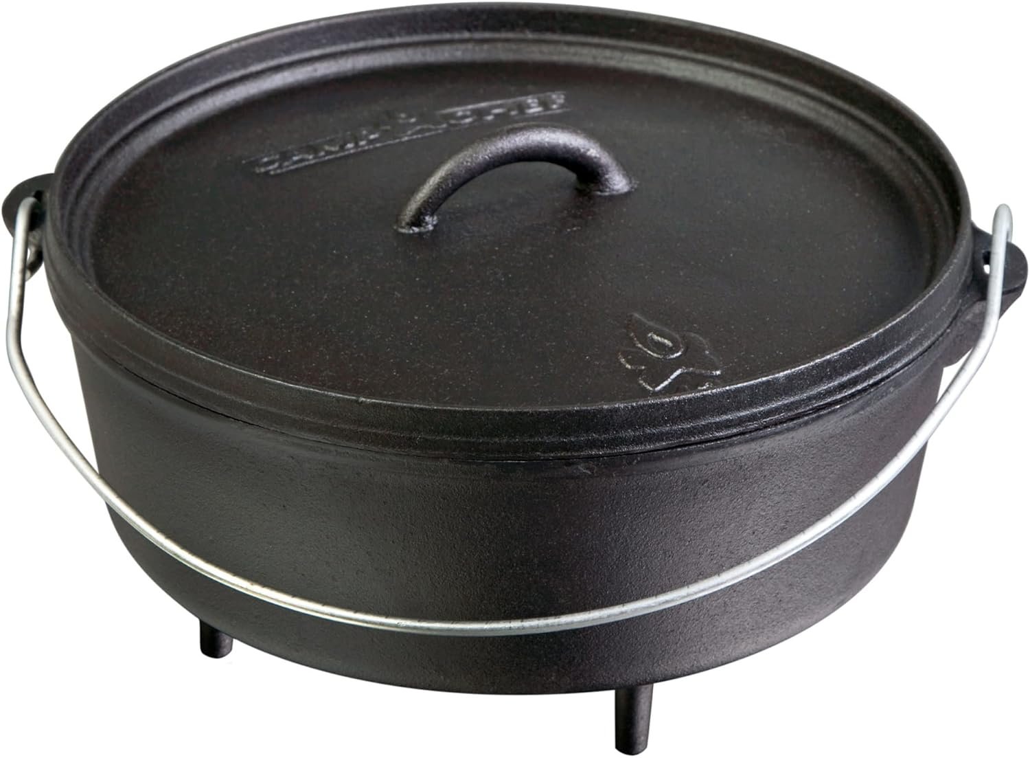 Camp Chef SDO10 10″ Cast Iron Dutch Oven with Lid, Pre-Seasoned