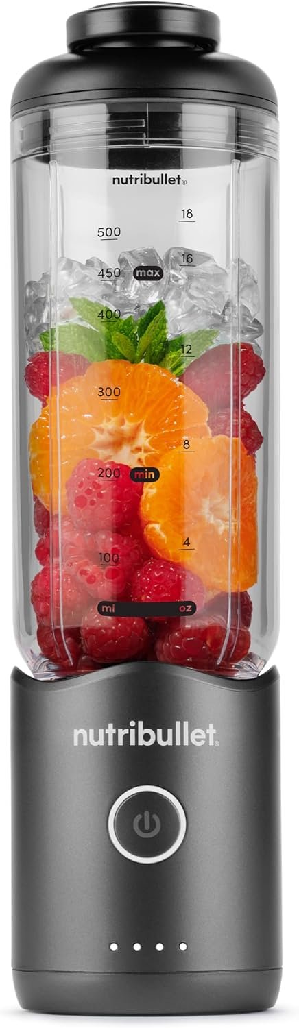 nutribullet Flex Portable Blender NBPB50200, Gunmetal Gray