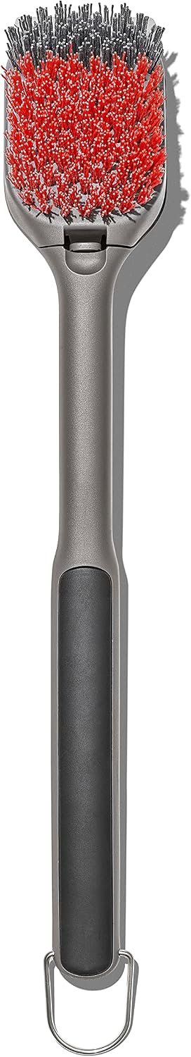 OXO Outdoor Nylon Grill Brush for Cold Cleaning