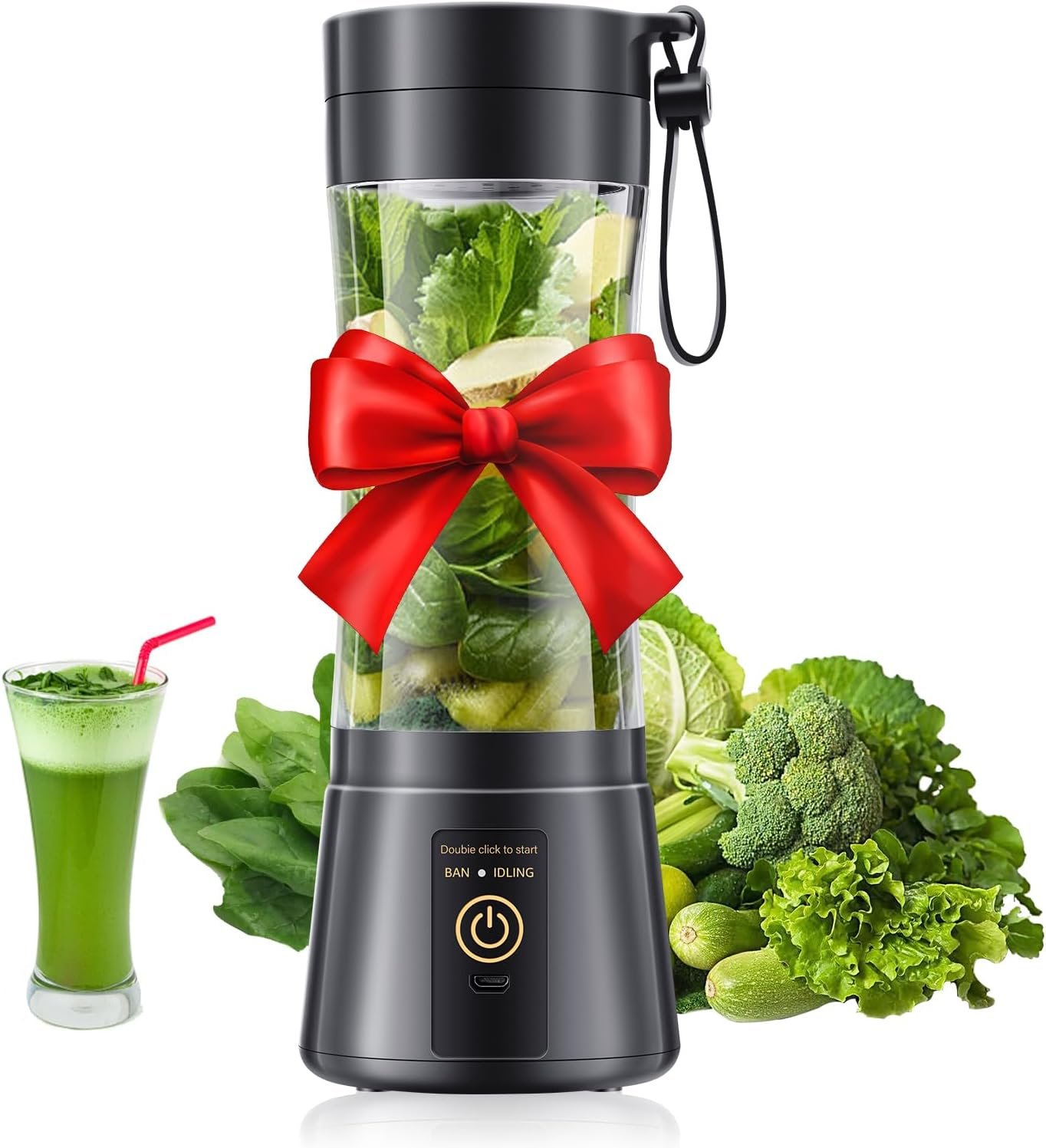 Portable Personal Size Blender – Small Blender Make Smoothies