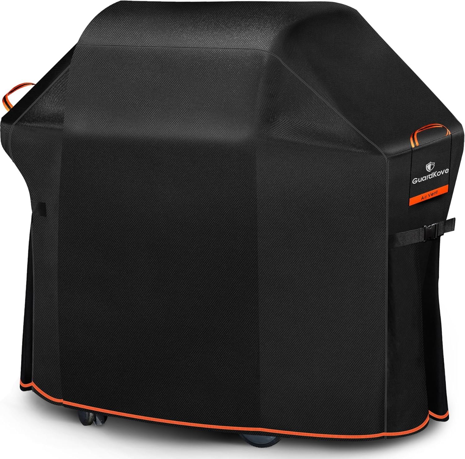 [Upgraded 1000D Heavy Duty Fabric] 55 inch Grill Cover for Outdoor Grill | Waterproof, Tear & Fade Resistant BBQ Cover with Buckle, Gas Grill Cover for 3-4 Burner Weber Nexgrill Char-Broil Grill
