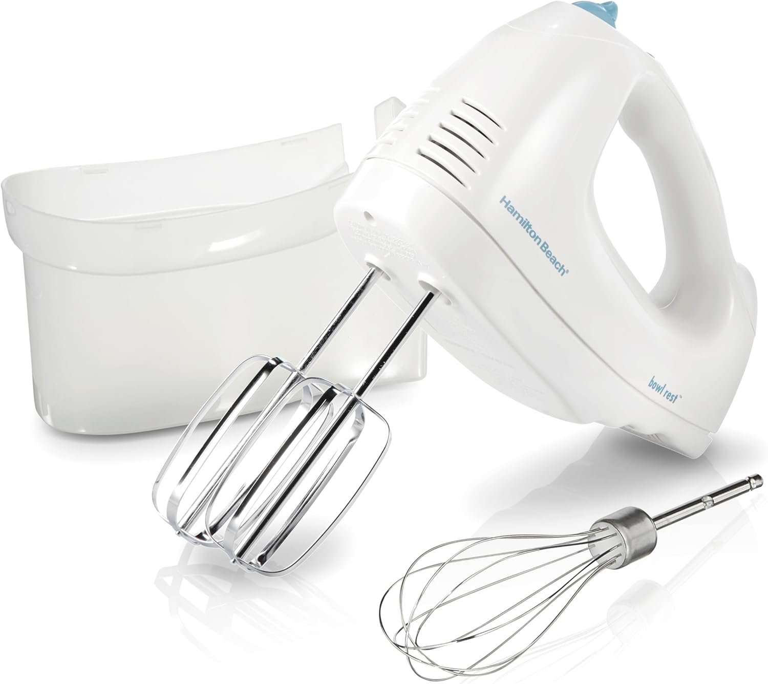 Hamilton Beach 6-Speed Electric Hand Mixer With QuickBurst and Bowl Rest